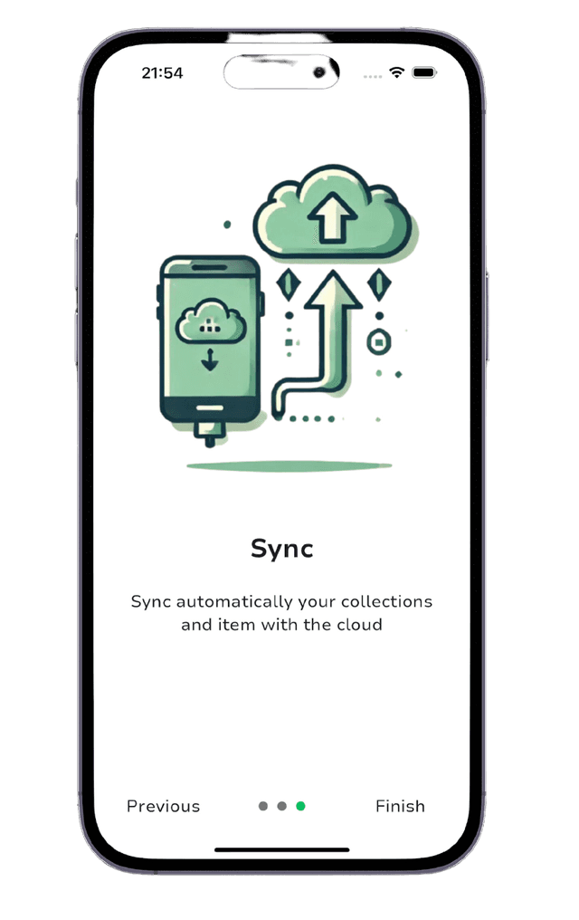 App features illustration